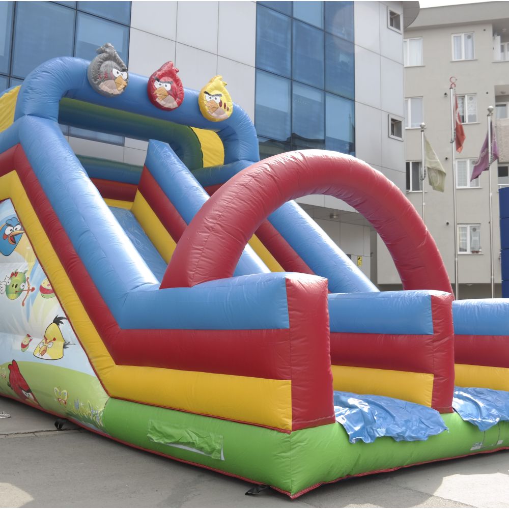 Şişme Eğlence Merkezi angry birds kaydırak 5 - Şişme Eğlence Merkezi
